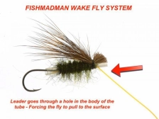 Rigging a waking fly Rigging a waking fly