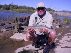 Yellowfish taken on a F&K Yellowfish taken on a F&K