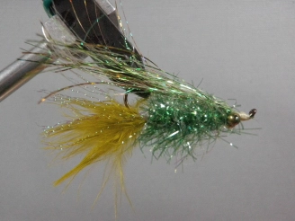 Green and olive Freaner Flasher Green and olive Freaner Flasher