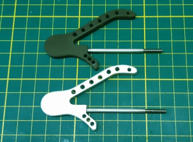 The thin shafts in place The thin shafts in place