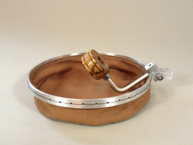 The finished collapsible waste basket The finished collapsible waste basket