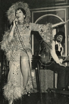 My dad backing Josephine Baker My dad backing Josephine Baker