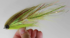 Chartreuse articulated streamer Chartreuse articulated streamer