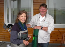 The manager and a client The manager and a client