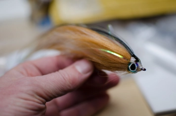 Craft fur in large flies Craft fur in large flies