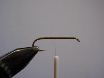Step 2 - hook and thread Step 2 - hook and thread