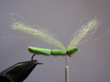 Step 6 - place fibers Step 6 - place fibers