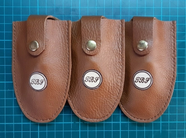 Finished leather case with my logo Finished leather case with my logo