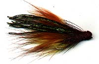 WHITLOCK'S MULTICOLORED MARABOU MUDDLER #1 Image