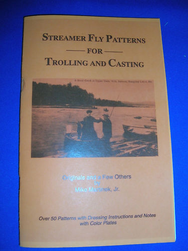 Mike Martinek Streamer Fly Patterns for Trolling and Casting Signed