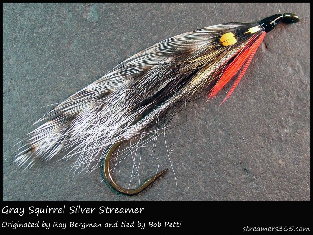 #274 Grey Squirrel Silver Streamer - Bob Petti