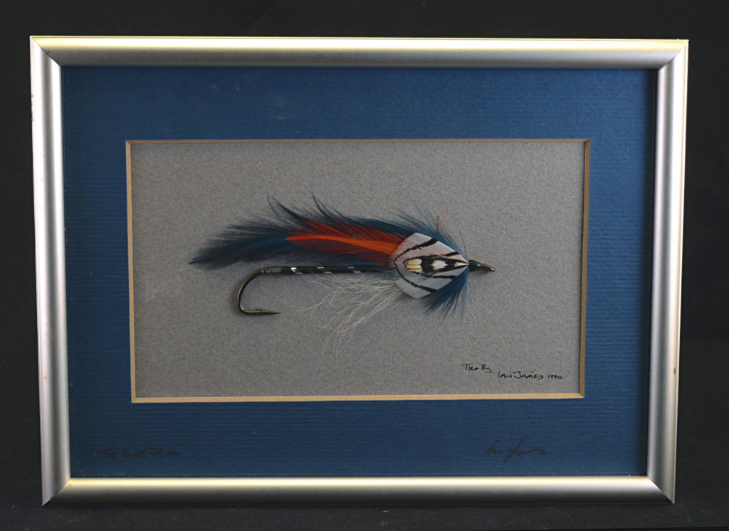 Blue Devil streamer tied by Ian James