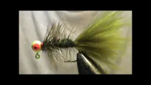 Video thumb for Olive Jighead Woolybugger