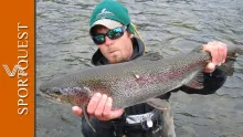 Video thumb for Alaska Fly Fishing - Rainbow Trout