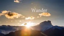 Video thumb for Wander - April in Montana