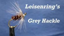 Video thumb for Leisenring’s Grey Hackle Wet Fly