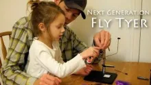 Video thumb for Next Generation Fly Tyer - 4 Year Old on the Vise!!!