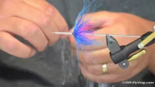 Video thumb for Freckled Marabou Steelhead Tube Fly