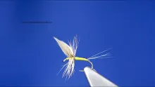 Video thumb for Cream and Yellow Dry Fly