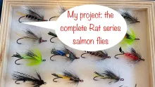 Video thumb for Tying the complete salmon fly Rat series