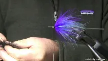 Video thumb for Tri Color Marabou Tube Steelhead Fly