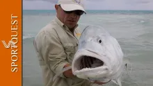 Video thumb for Fly Fishing For GT's On Christmas Island