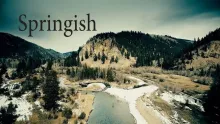 Video thumb for Montana Fly Fishing - Springish