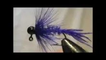 Video thumb for Purple & Black Bluegill Jig