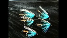 Video thumb for Teal, Blue & Silver (Wet Fly)