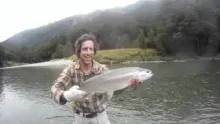 Video thumb for The Young river in NZ south island 