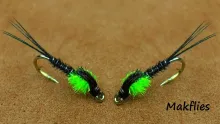 Video thumb for Micro Fritz Black Pheasant Tail Nymph