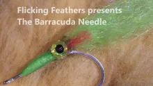 Video thumb for Barracuda Needle Baitfish Fly