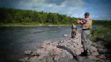 Video thumb for Sapmi Fly Fishing Scandinavia