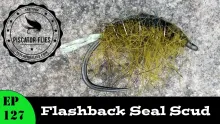 Video thumb for Flashback Seal Scud Stillwater Trout Fly