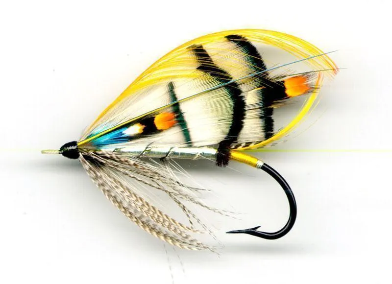 Lady Amherst - Getting the GP crests to behave on a salmon fly like this can be a chore. Steam can help tame them. Fly tied by <a href=\"/staff/have/\">Niels Have</a>